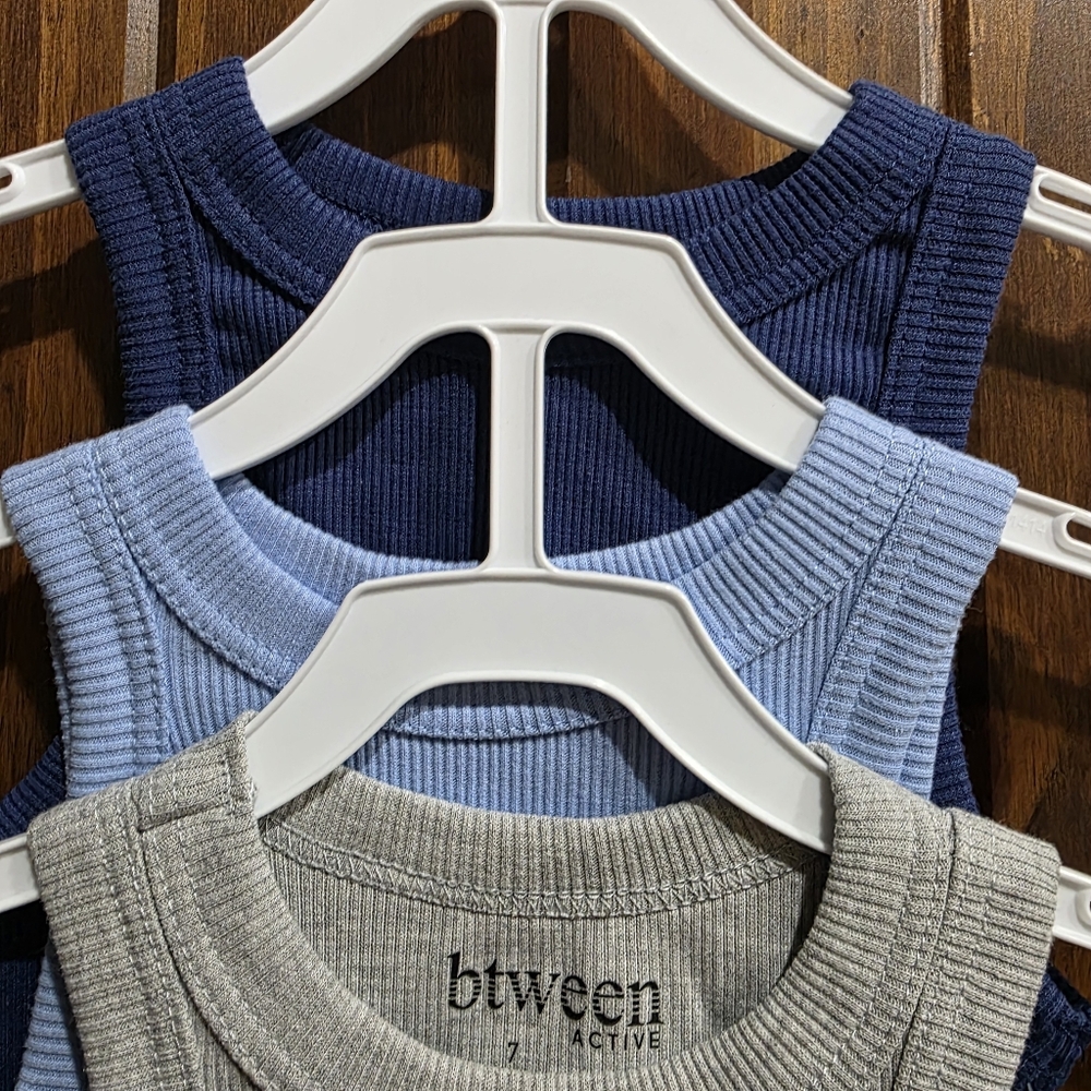 btween Ribbed Tank Tops Set - Picture 5 of 7